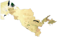 Uzbekistan Satellite Map
