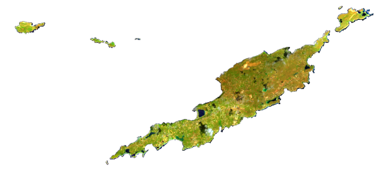 Bermuda Satellite Map