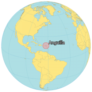 Anguilla World Map