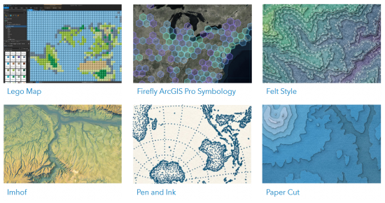 Simbologia de Estilos do ArcGIS Pro