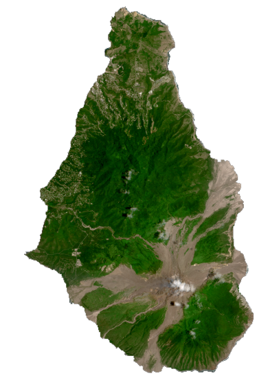 Montserrat Satellite Map