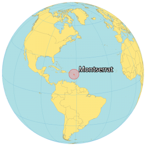 Montserrat World Map
