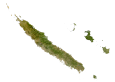 New Caledonia Satellite Map