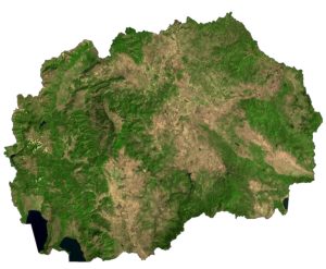 North Macedonia Satellite Map