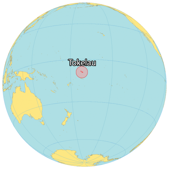 Map Of Tokelau Atolls And Villages Gis Geography