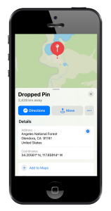 GPS Coordinate Apps Apple Maps