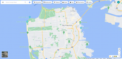 Google Maps São Francisco