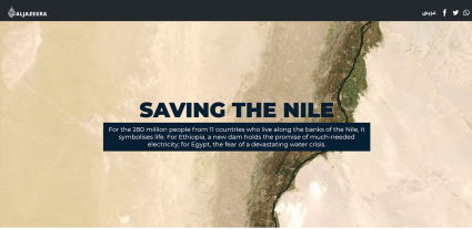 Saving the Nile Storytelling Map