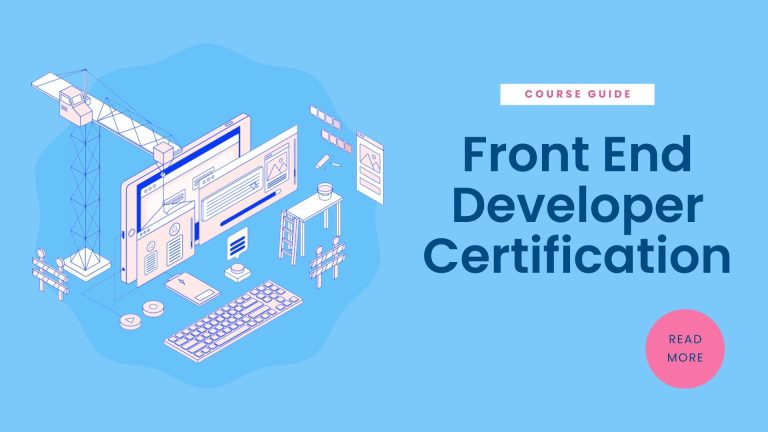 Front End Developer Certification