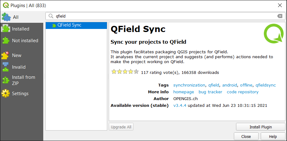 QField Sync