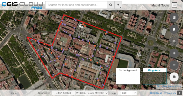 QGIS Cloud Feature