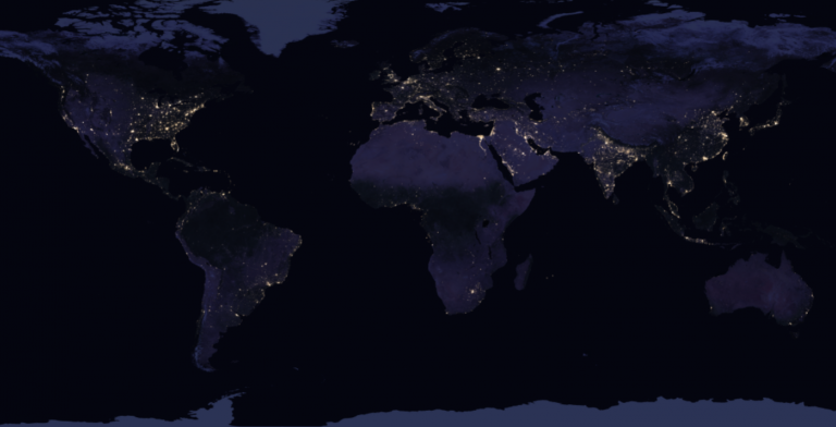 Earth at Night – Black Marble (NASA)