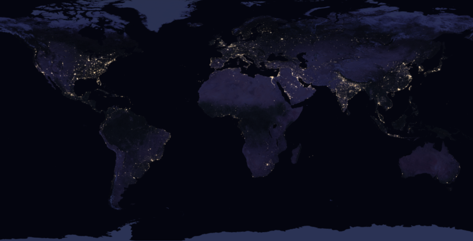 nasa satellite world map 2022