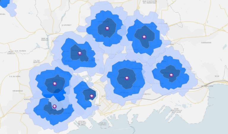 Drive Time Map: Building an Isochrone Map