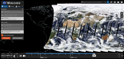 Real-Time Satellite Map