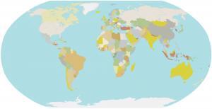 Free Blank World Map