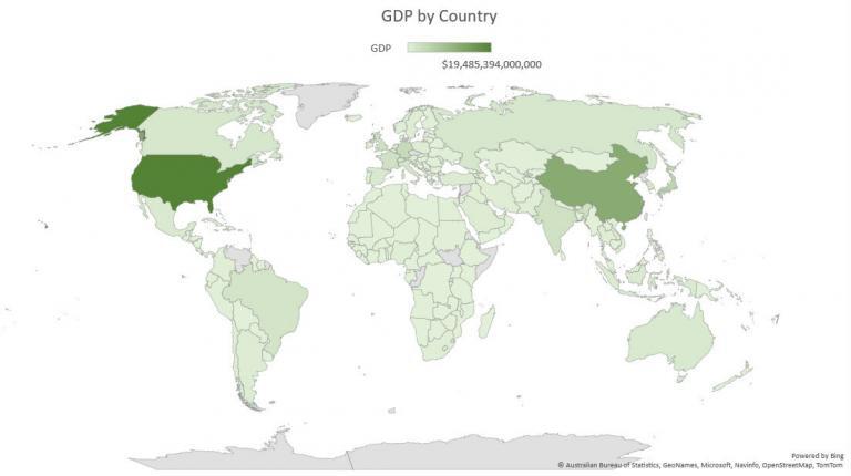 Microsoft Excel Map