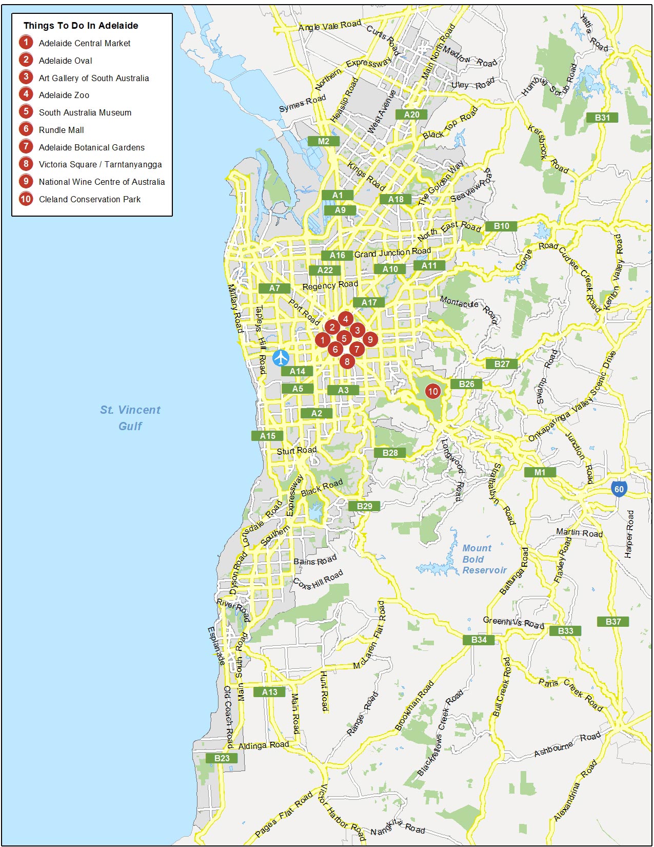 map-of-adelaide-australia-gis-geography