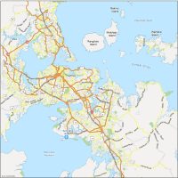 Auckland Road Map