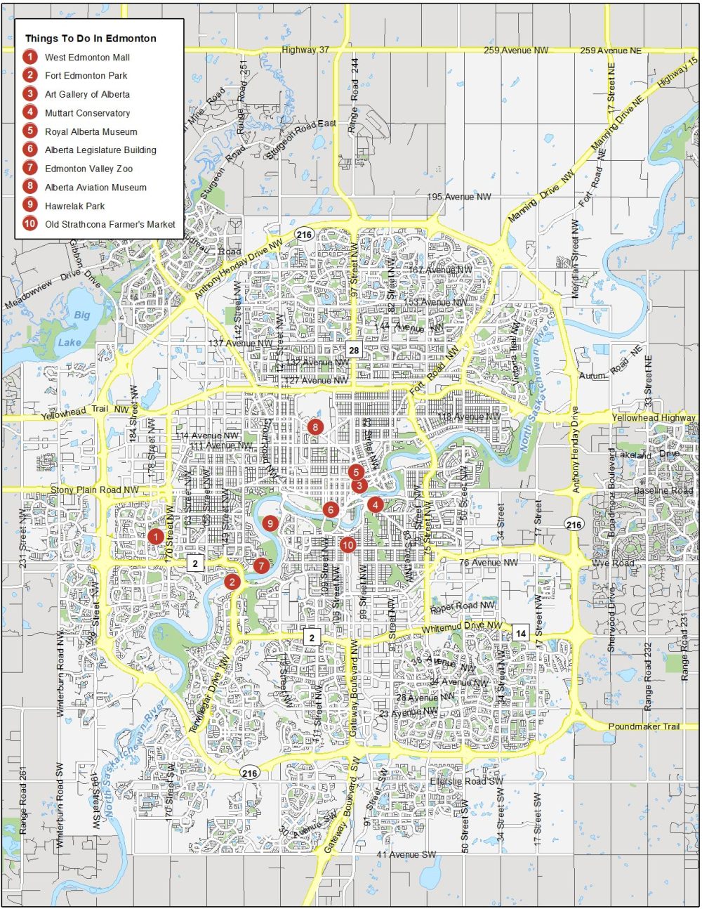 Map Of Edmonton Alberta GIS Geography map-of-edmonton-alberta-gis-geography