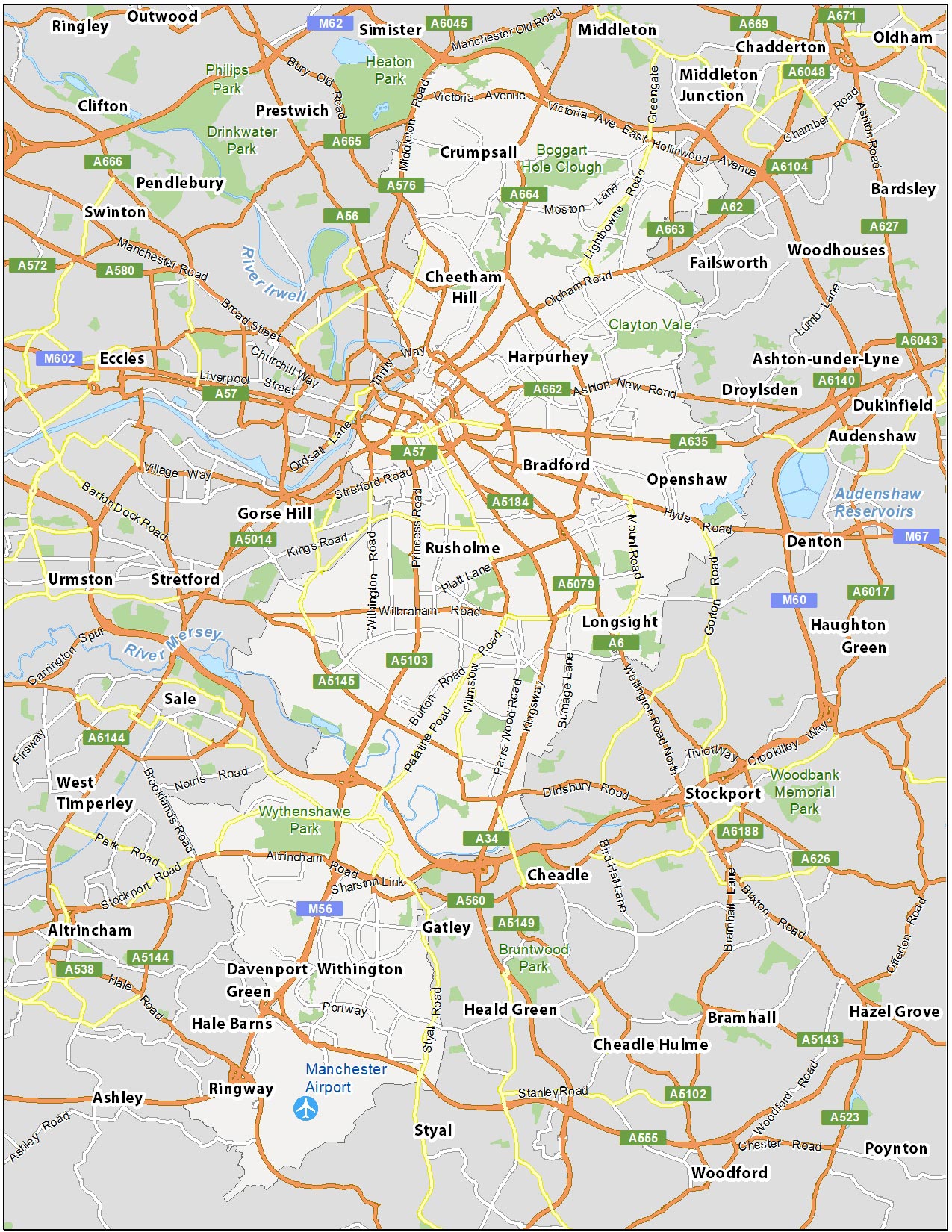 Manchester, History, Population, Map, & Facts