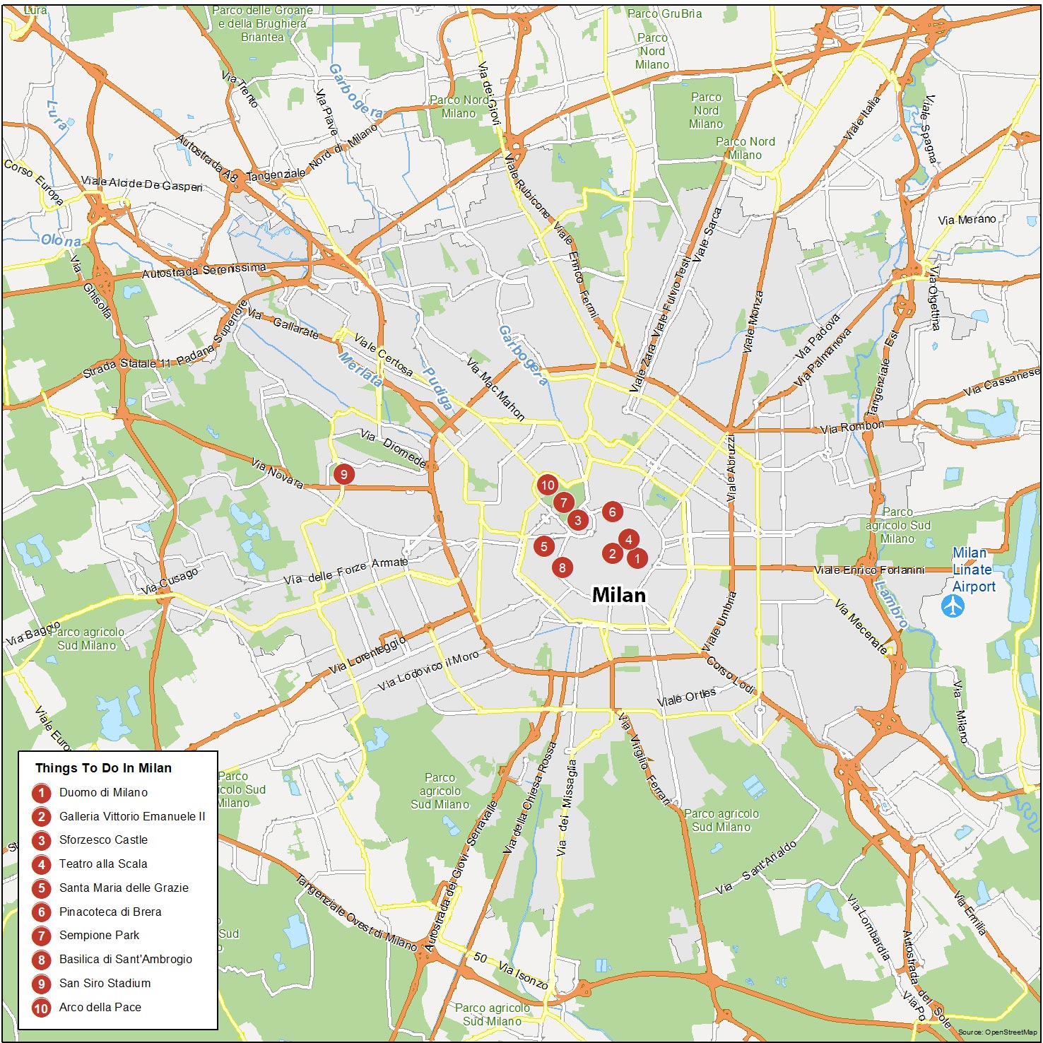 An Interactive Map of the Galleria