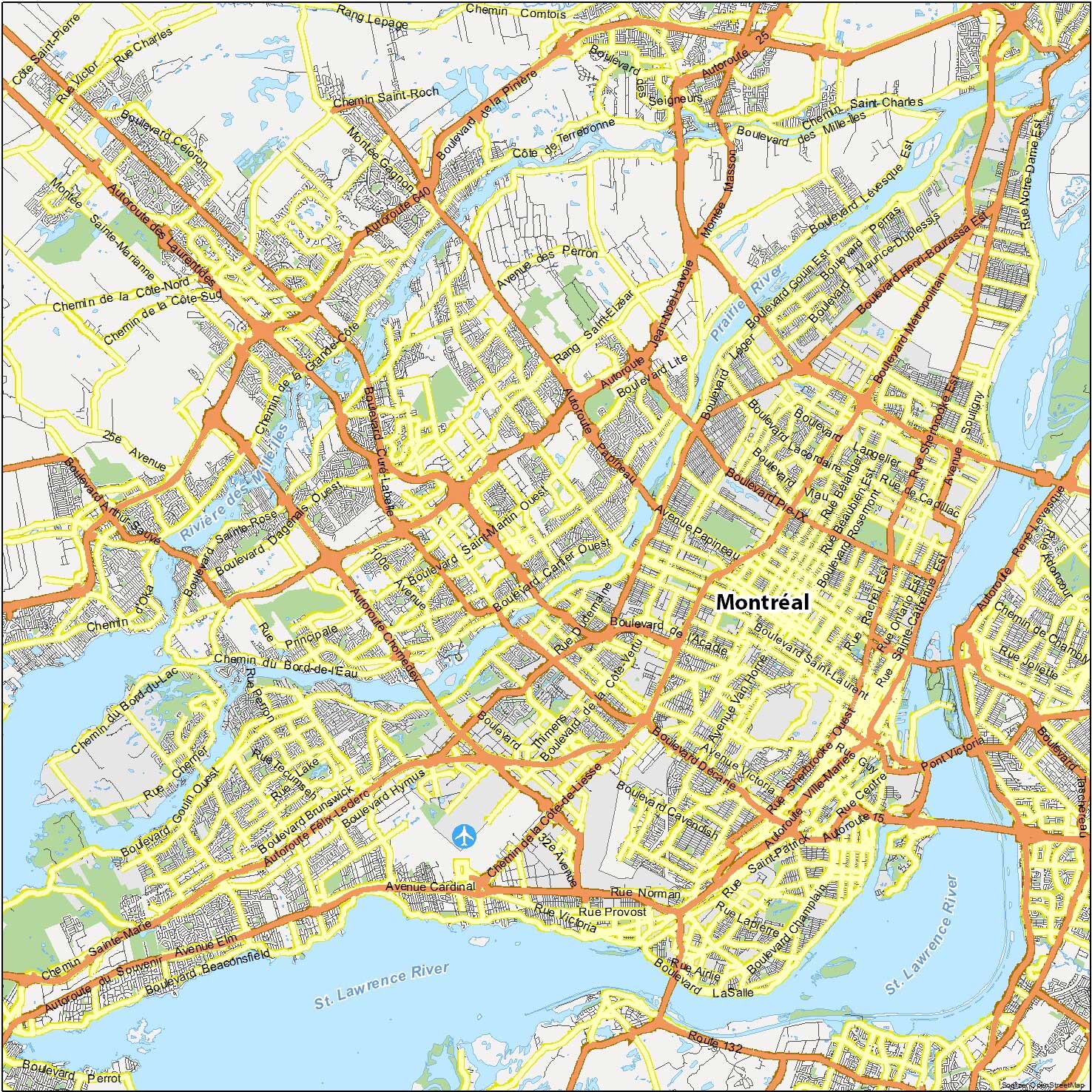 Montreal Live Traffic Map Florri AnnaDiana