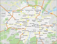 Munich Map Germany