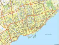 Toronto Road Map