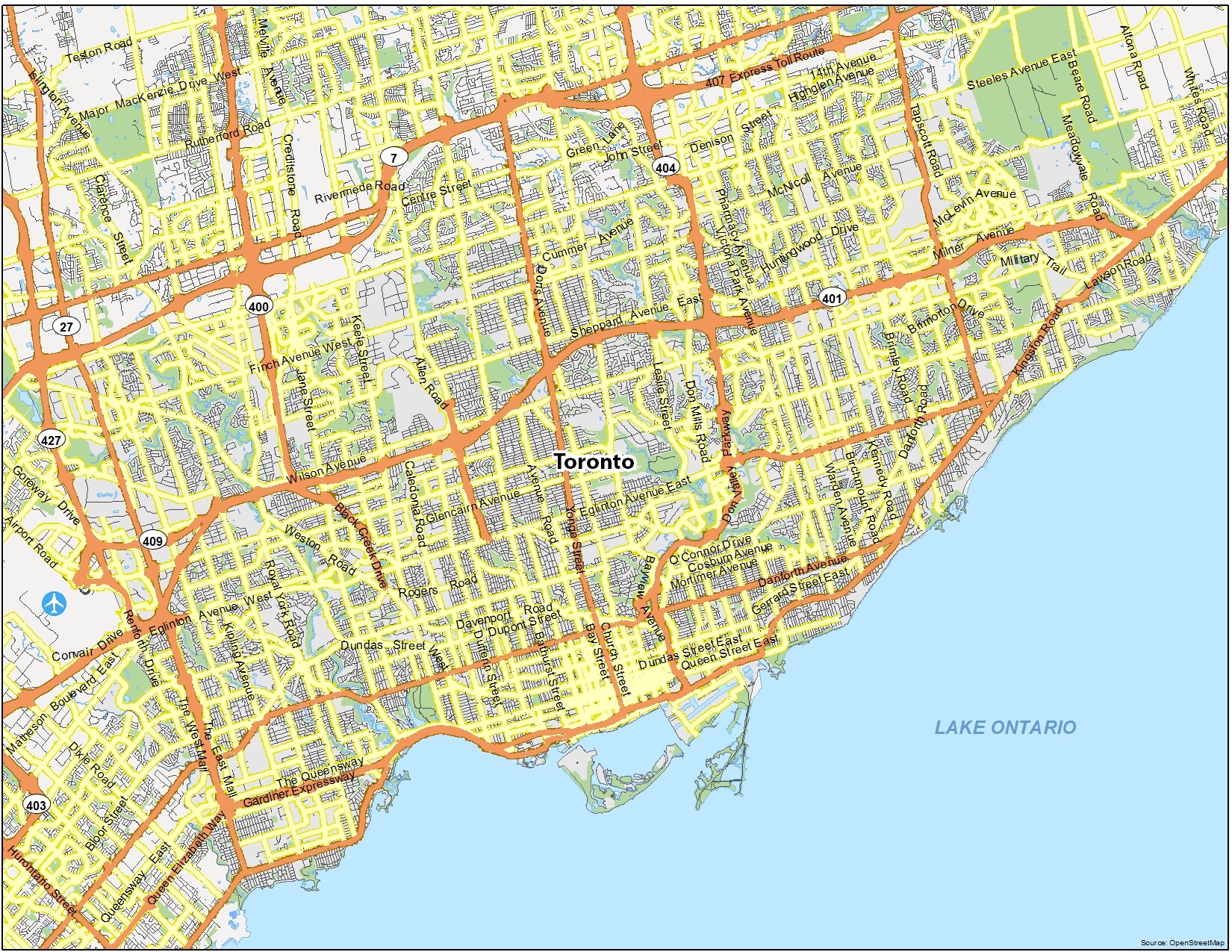 Toronto Ontario Postal Code