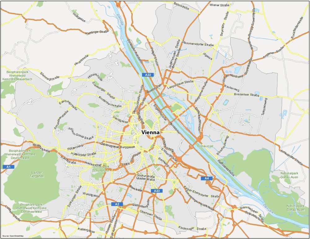 Vienna Road Map