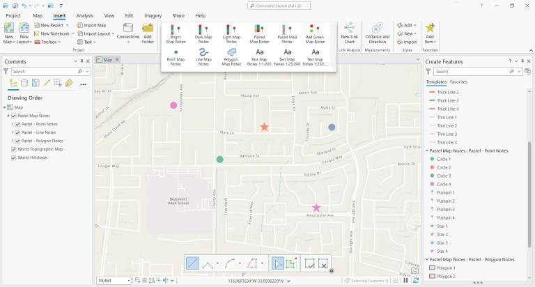 What Are Map Notes in ArcGIS Pro?