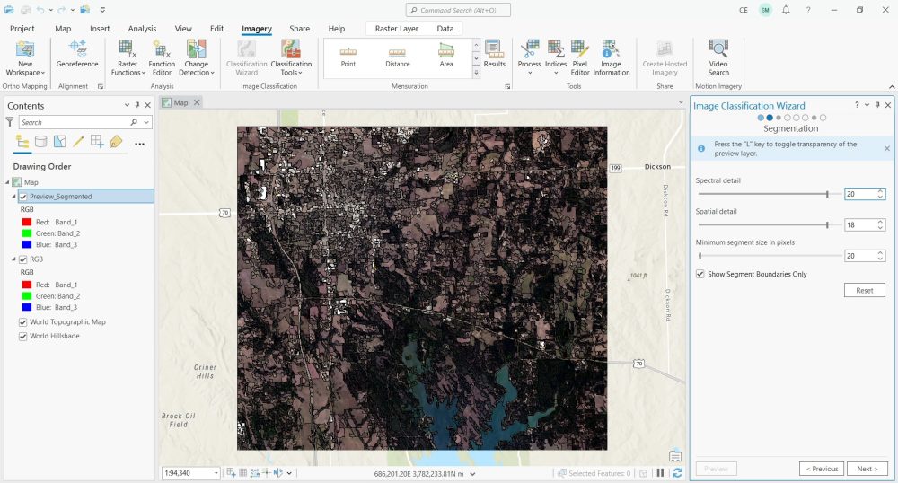 Classification Wizard ArcGIS Pro