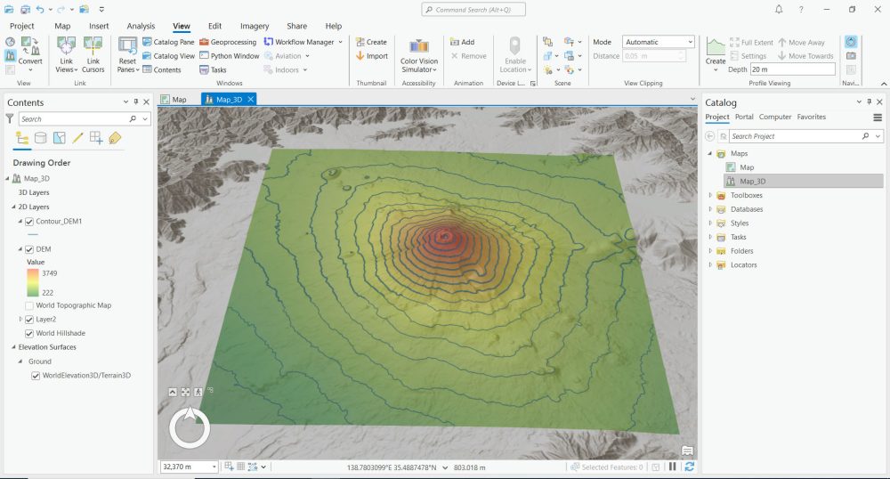 Convert To 3D Scene ArcGIS Pro