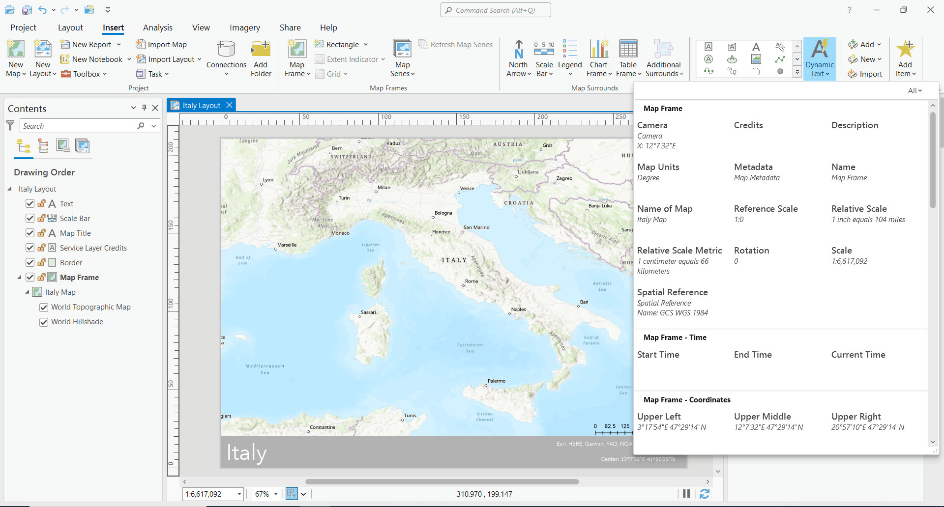 Dynamic Text In ArcGIS Pro GIS Geography