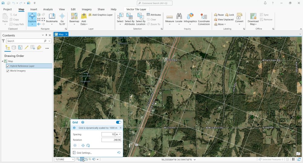 Editing Grid ArcGIS Pro