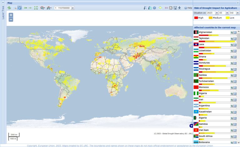 Global Drought Observatory GDO
