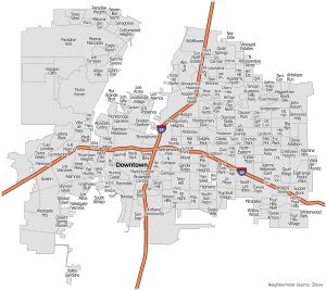 Albuquerque Neighborhoods Map