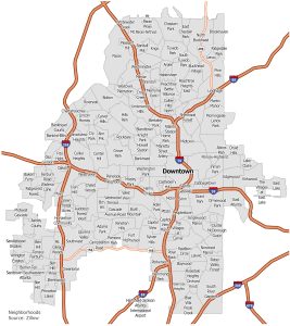 Atlanta Neighborhood Map