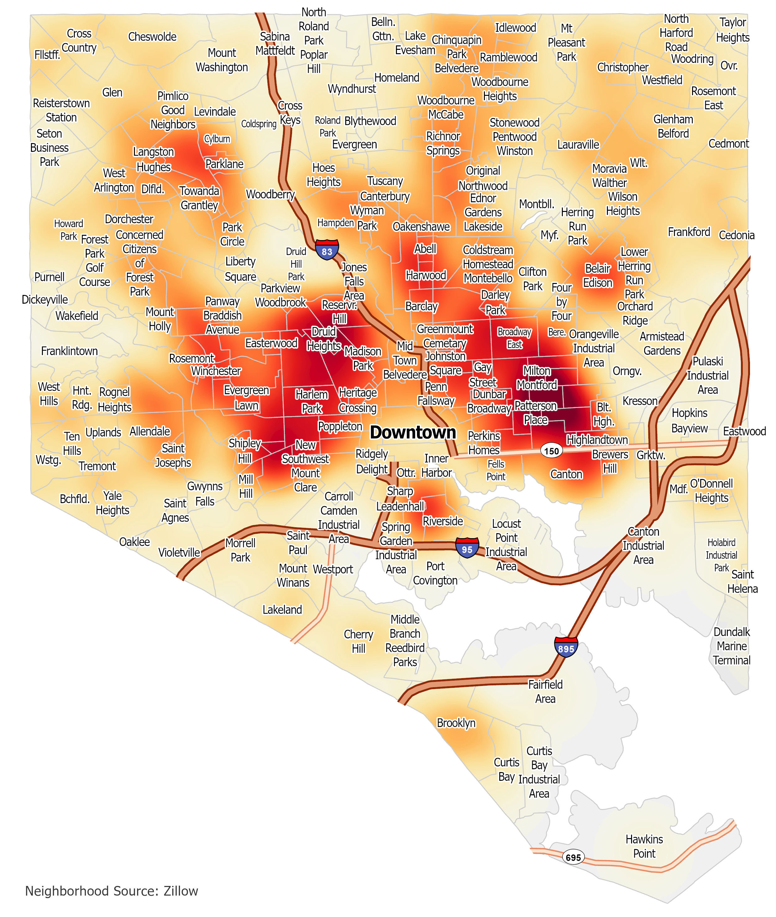 Baltimore Crime Map 