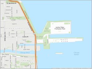 Chicago Navy Pier Map