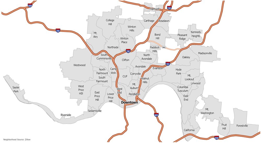 Cincinnati Neighborhood Map 1000x548 