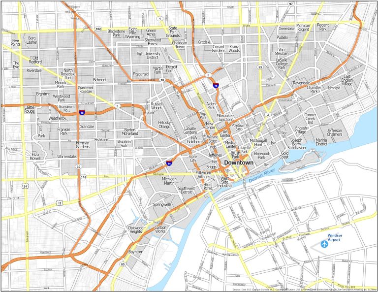 Detroit Neighborhood Map 768x593 