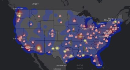 Esri UFO Sightings Map