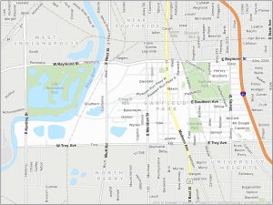 Indianapolis Garfield Park Map