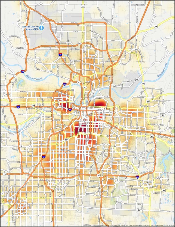 Kansas City Crime Map - GIS Geography