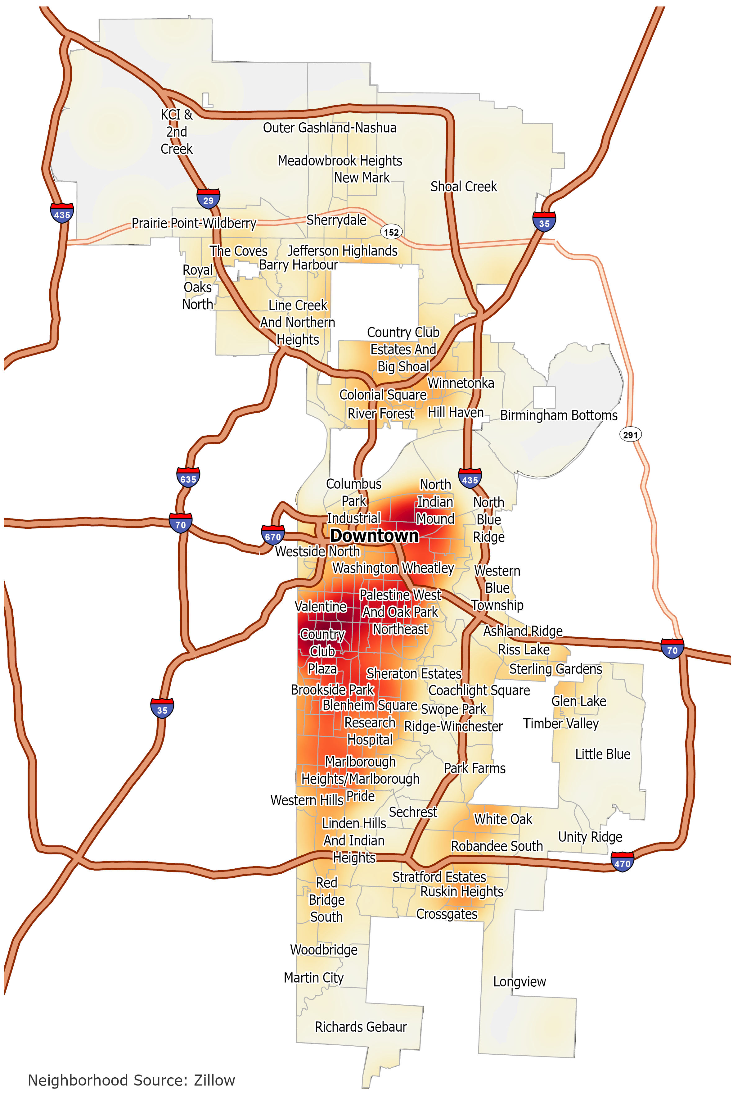 Kansas City Crime Map Gis Geography 7854