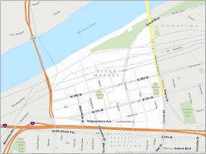 Kansas City River Market Map