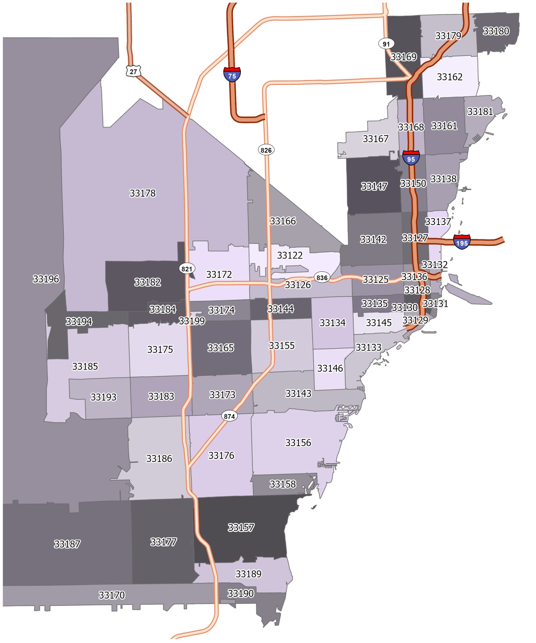 Miami Area Code Map Shari Demetria