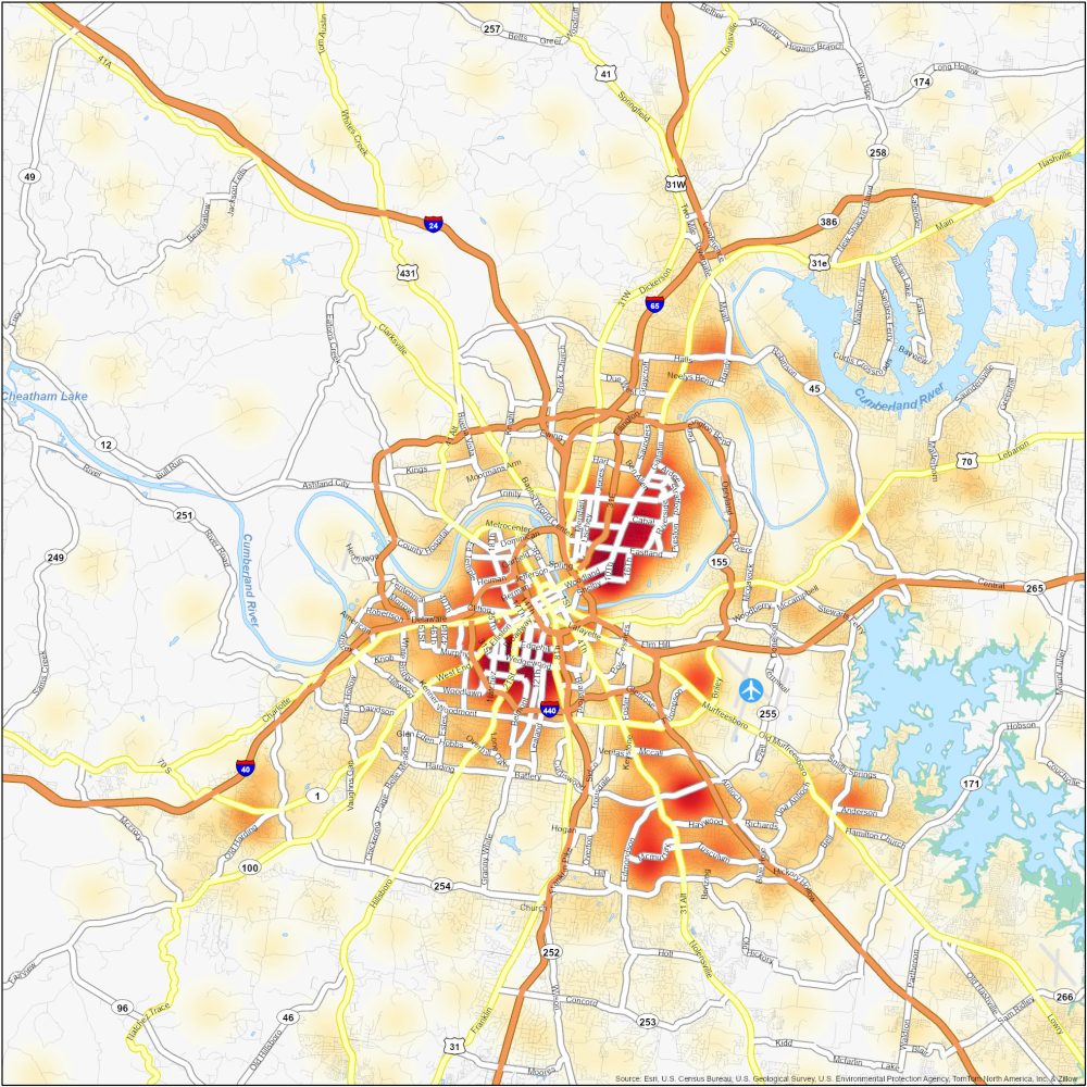 Nashville Crime Map